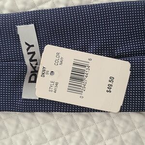 Silk Navy DKNY tie
